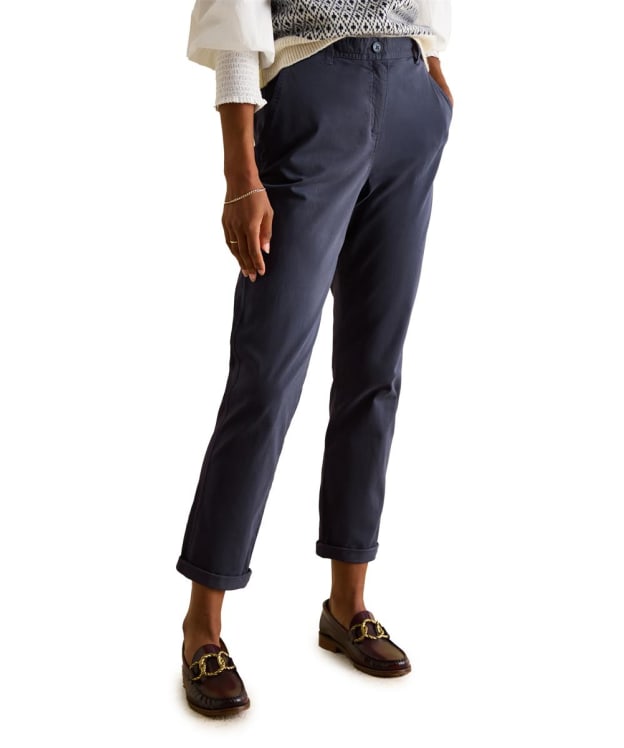 Women’s Joules Slim Fit Chino Trousers - Navy