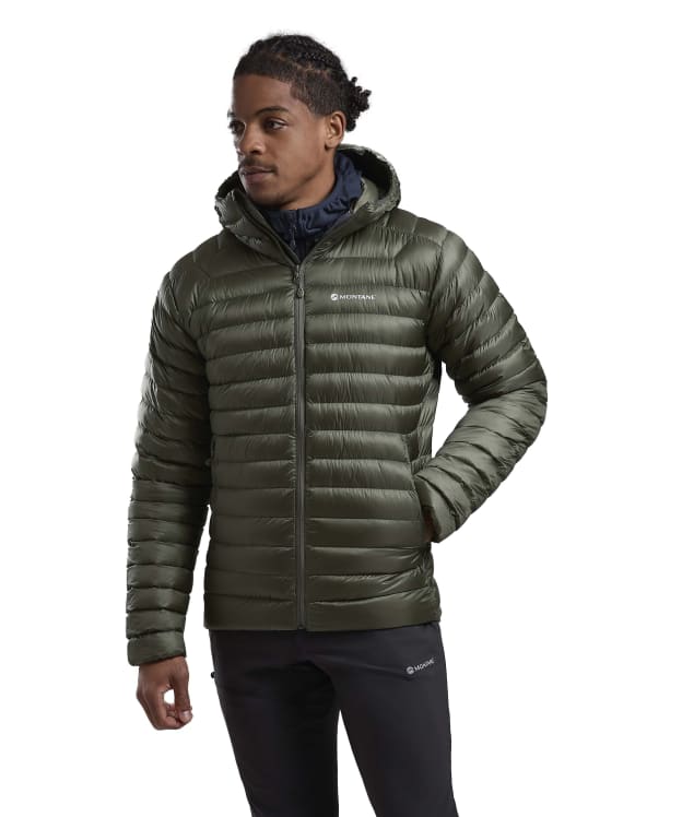 Men's Montane Anti-Freeze Packable Hooded Down Jacket - Caper