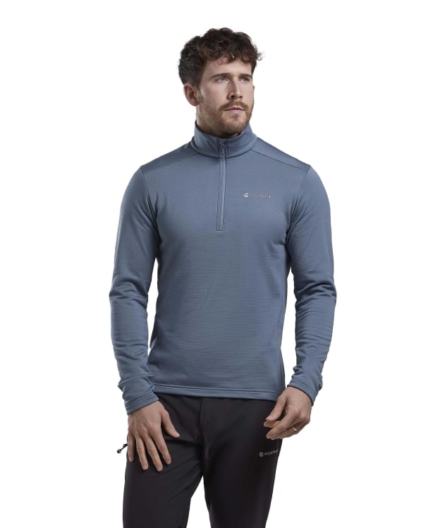Men's Montane Protium Half-Zip Pull-On Mid Layer - Stone Blue