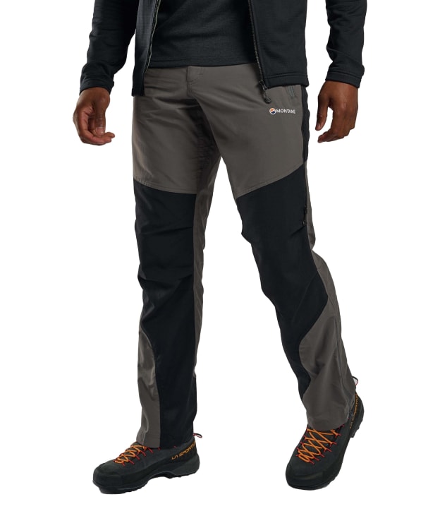 Men's Montane Water Repellent Terra Pants - Regular - Graphite
