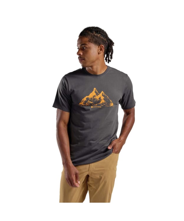 Men's Montane Dual Mountain T-Shirt - Midnight Grey