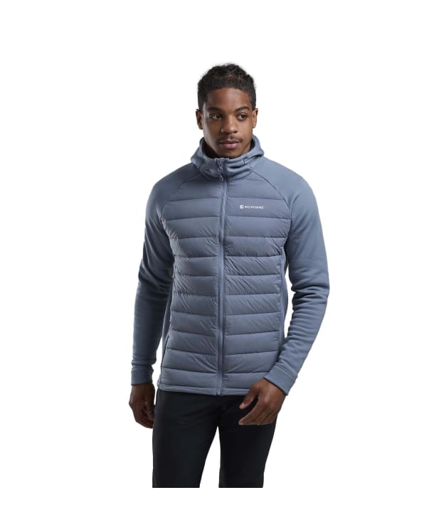 Men's Montane Composite Hooded Down Jacket - Stone Blue