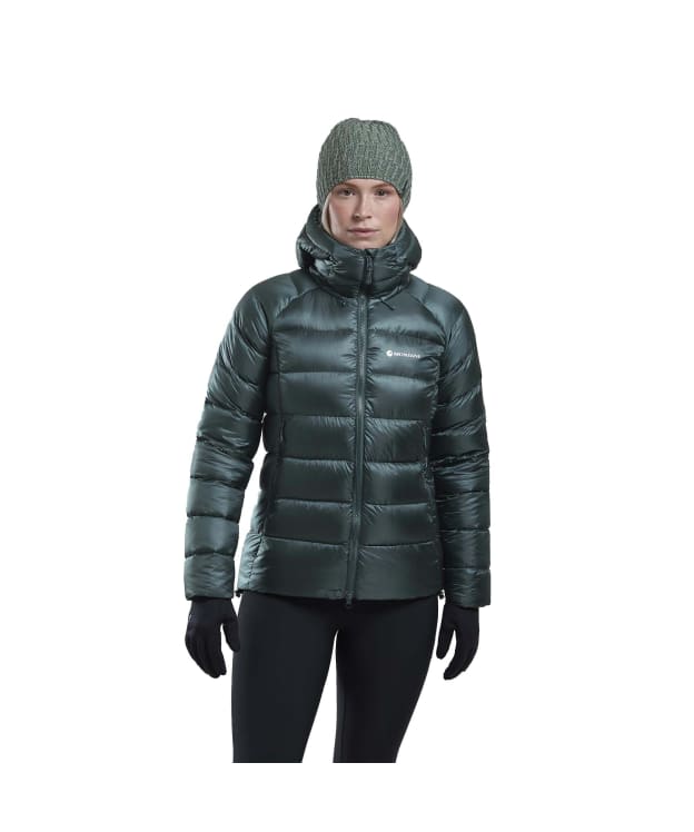 Women's Montane Anti-Freeze XT Hooded Down Jacket - Deep Forest