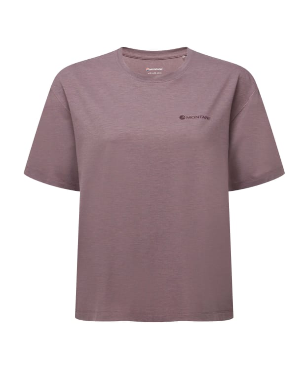 Women's Montane Alhena Mountain 25 Logo T-Shirt - Moonscape