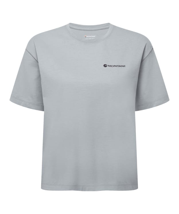 Women's Montane Alhena Mountain 25 Logo T-Shirt - Pebble Blue
