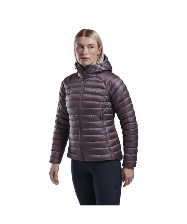Women's Montane Anti-Freeze Hooded Down Jacket - Moonscape