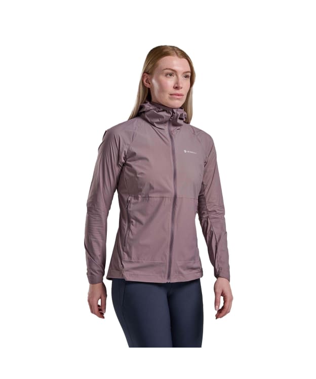 Women's Montane Featherlite Hooded Windproof Jacket - Moonscape