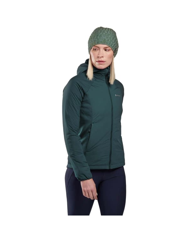 Women's Montane Fireball Lite Hooded Insulated Jacket - Deep Forest