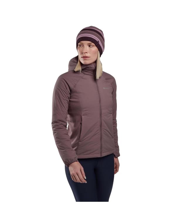 Women's Montane Fireball Lite Hooded Insulated Jacket - Moonscape