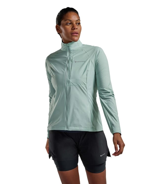 Women's Montane Featherlite Windproof Jacket - Sea Mist