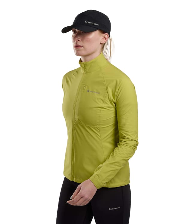Women's Montane Featherlite Windproof Jacket - Citrus Spring