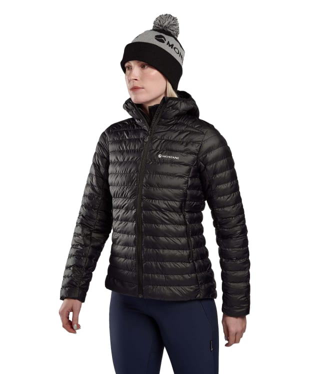 Women's Montane Icarus Hooded Insulated Jacket - Black