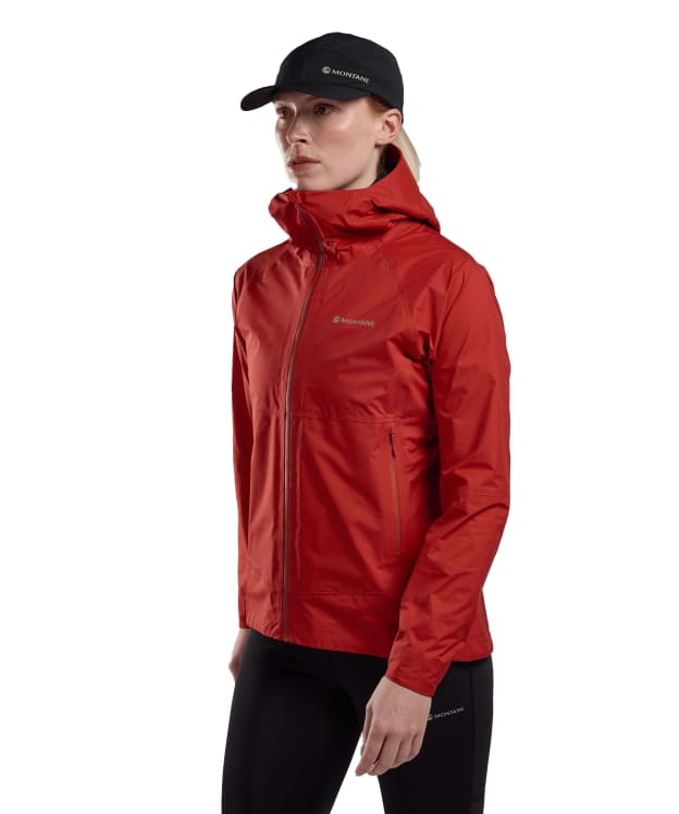 Women's Montane Phase Nano Waterproof Jacket - Saffron Red