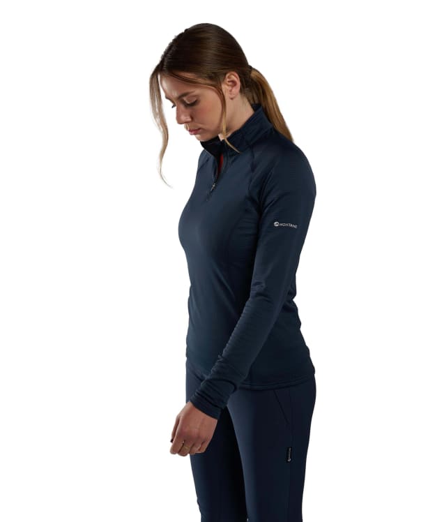 Women's Montane Protium Lite Pull On Fleece - Eclipse Blue