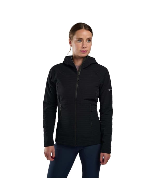Women's Montane Protium XT Hooded Fleece Jacket - Black