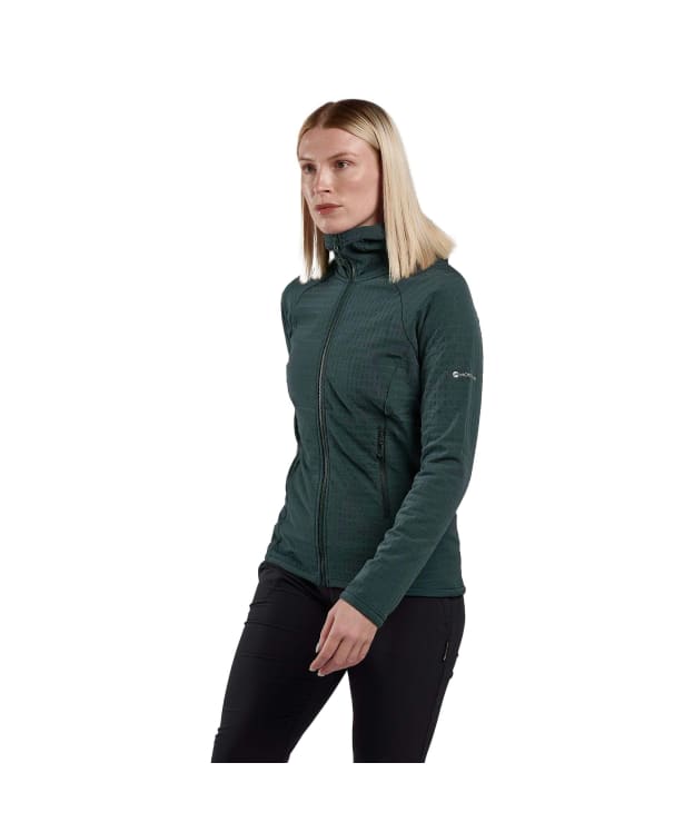Women's Montane Protium XT Hooded Fleece Jacket - Deep Forest