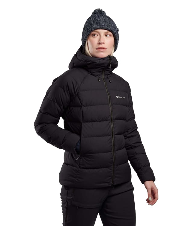 Women's Montane Resolve XT Hooded Down Jacket - Black