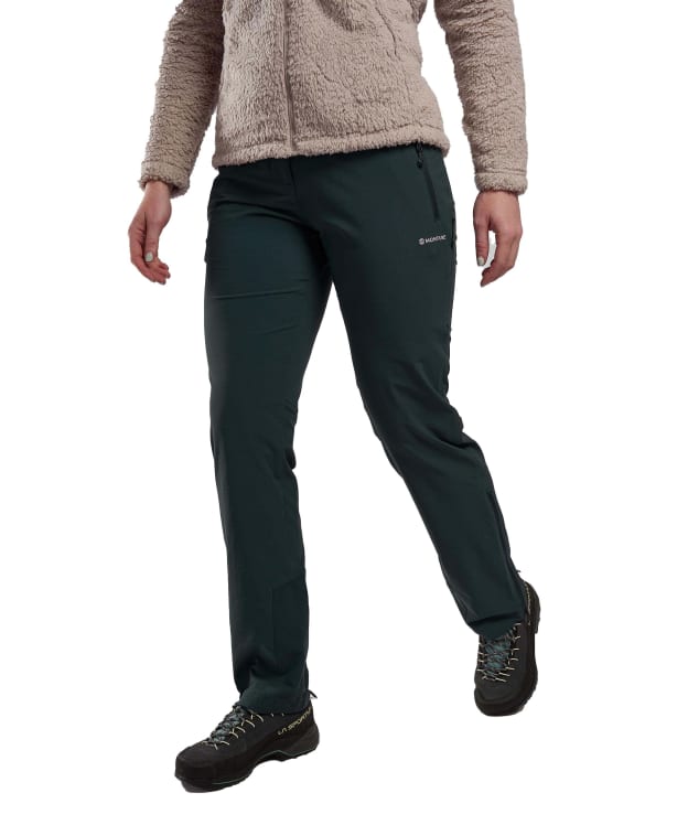 Women's Montane Terra Stretch Pants - Regular Leg - Deep Forest