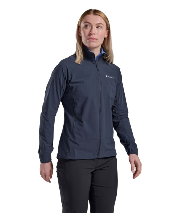 Women's Montane Tenacity Nano Softshell Jacket - Eclipse Blue