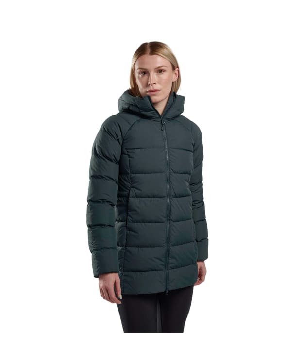 Women's Montane Tundra Hooded Down Jacket - Deep Forest