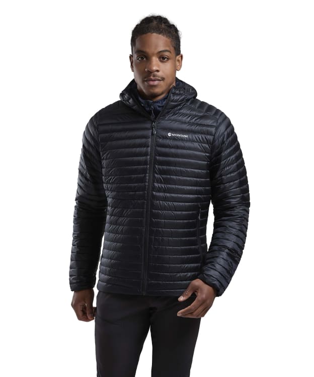 Men's Montane Anti-Freeze Lite Hooded Down Jacket - Black