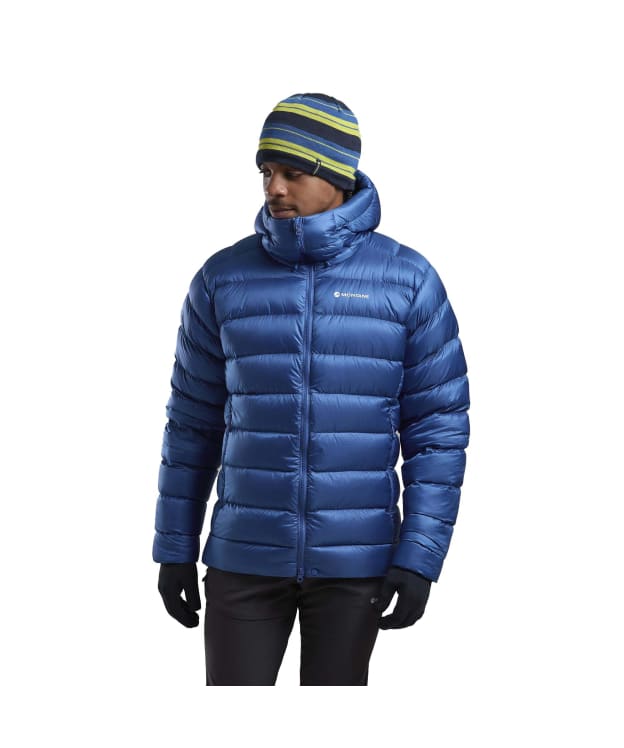 Men's Montane Anti-Freeze XT Hooded Down Jacket - Neptune Blue