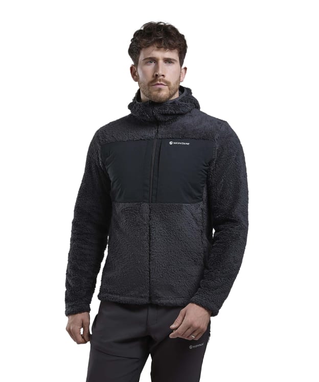 Men's Montane Caldus XT Hooded Fleece Jacket - Midnight Grey