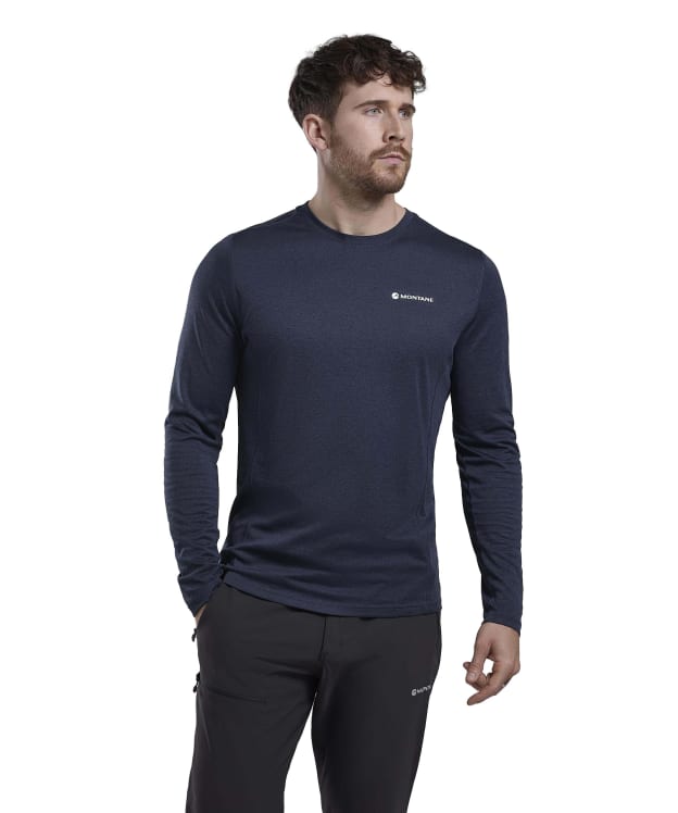 Men's Montane Dart Long Sleeve T-Shirt - Eclipse Blue