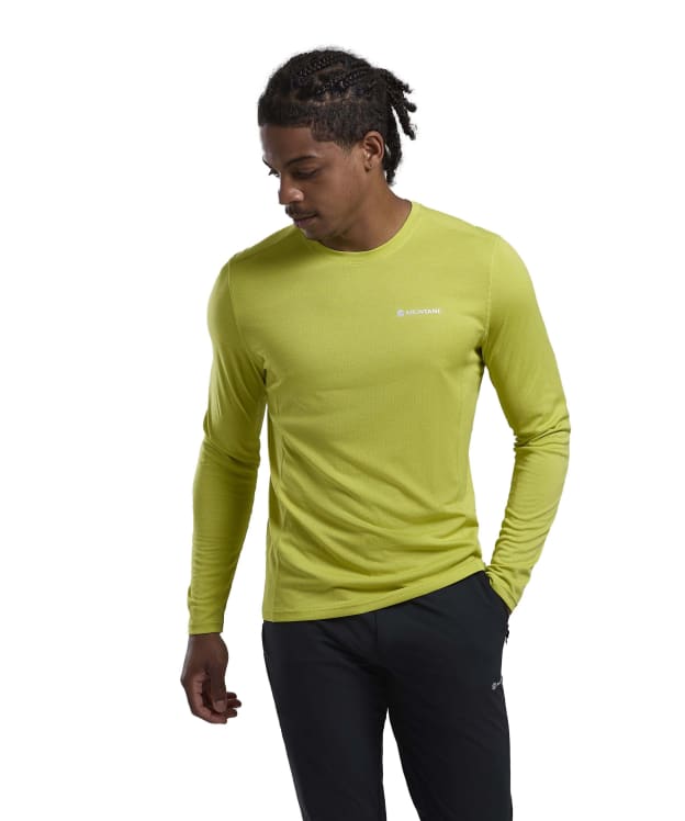 Men's Montane Dart Long Sleeve T-Shirt - Citrus Spring