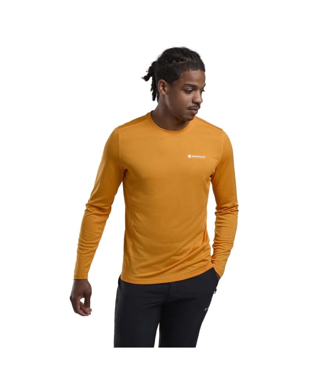Men's Montane Dart Long Sleeve T-Shirt - Nagami Orange