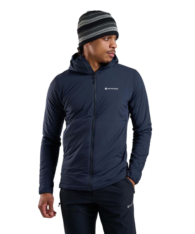 Men's Montane Fireball Lite Insulated Hooded Jacket - Eclipse Blue