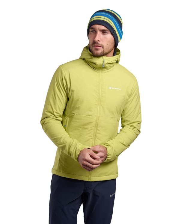 Men's Montane Fireball Lite Insulated Hooded Jacket - Citrus Spring