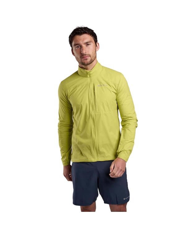 Men's Montane Featherlite Windproof Jacket - Citrus Spring