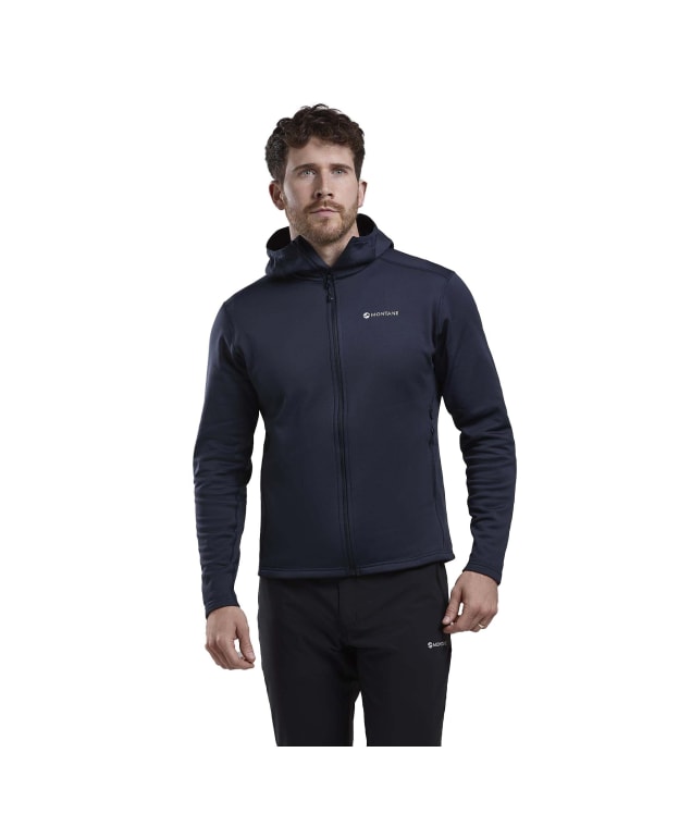 Men's Montane Fury Lite Hooded Fleece Jacket - Eclipse Blue