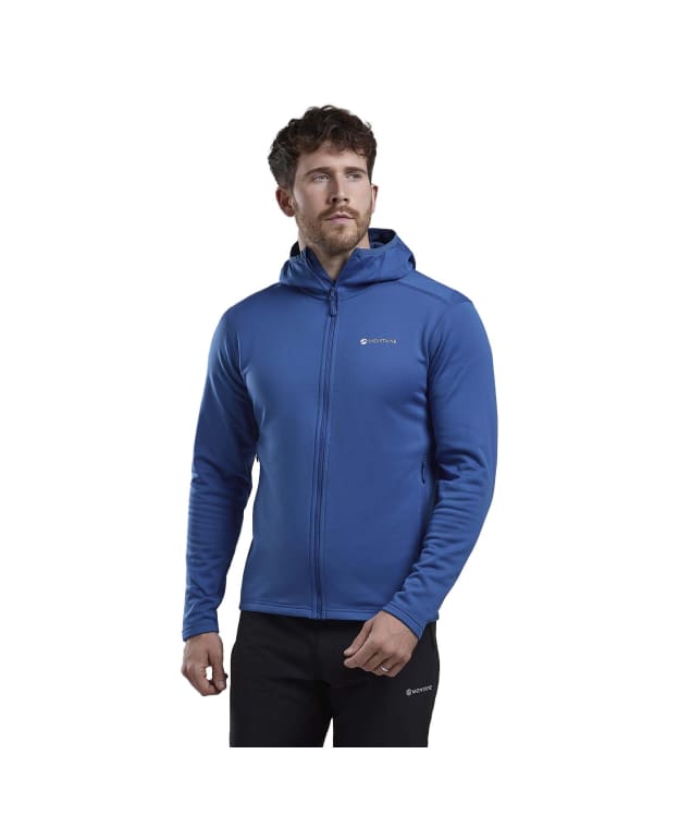 Men's Montane Fury Lite Hooded Fleece Jacket - Neptune Blue