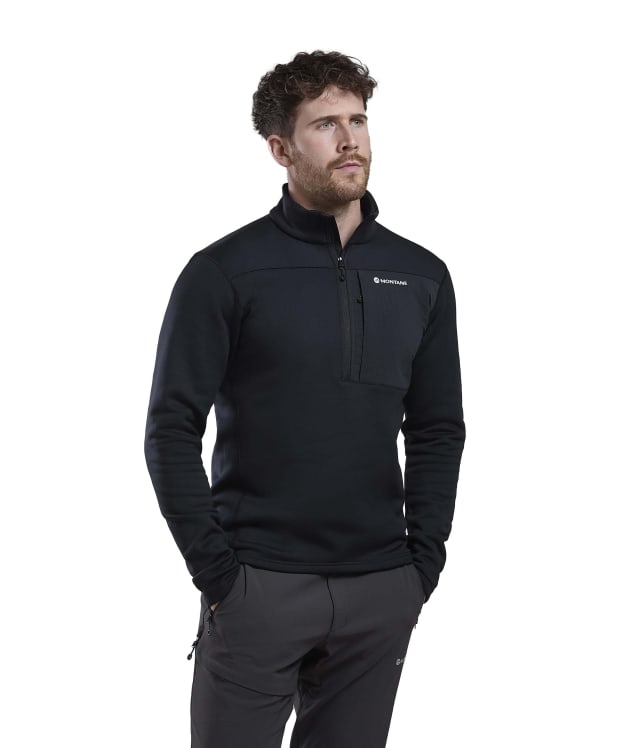 Men's Montane Fury XT Fleece Pull-On - Black