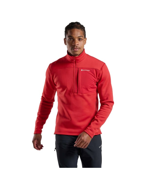 Men's Montane Fury XT Fleece Pull-On - Acer Red