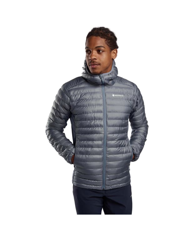 Men's Montane Icarus Lite Hooded Jacket - Stone Blue