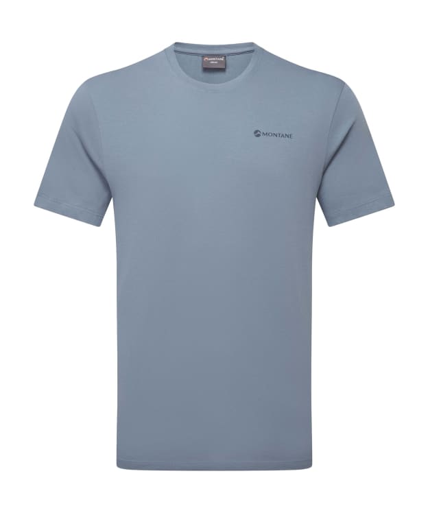 Men's Montane Impact Compass T-Shirt - Stone Blue