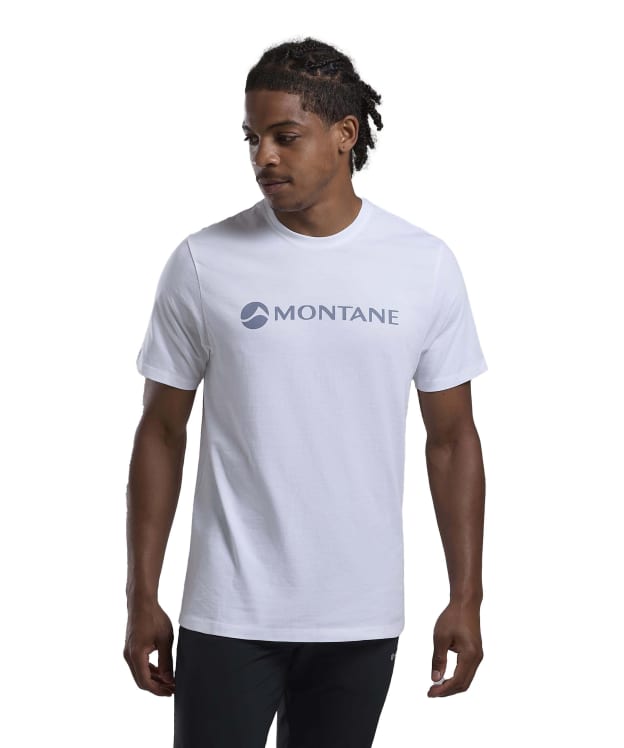 Men's Montane Mono Logo T-Shirt - White