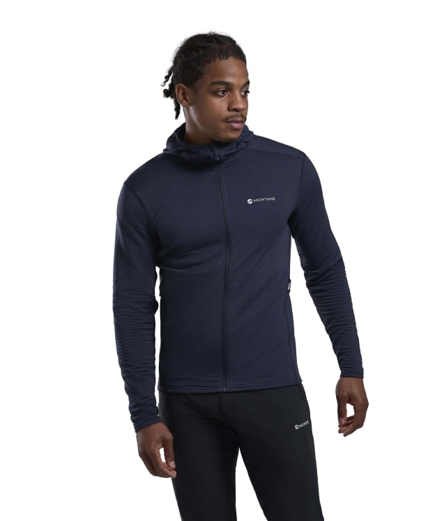 Men's Montane Protium Lite Hooded Fleece Jacket - Eclipse Blue