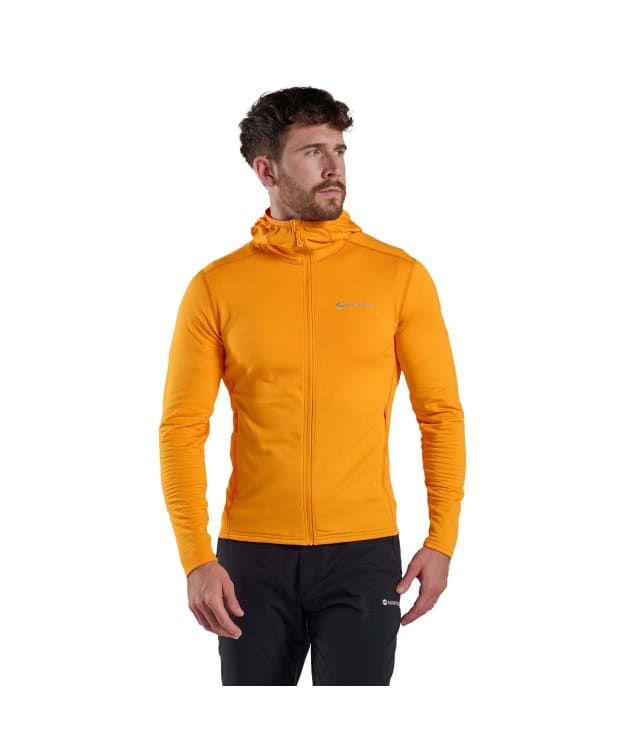 Men's Montane Protium Lite Hooded Fleece Jacket - Nagami Orange