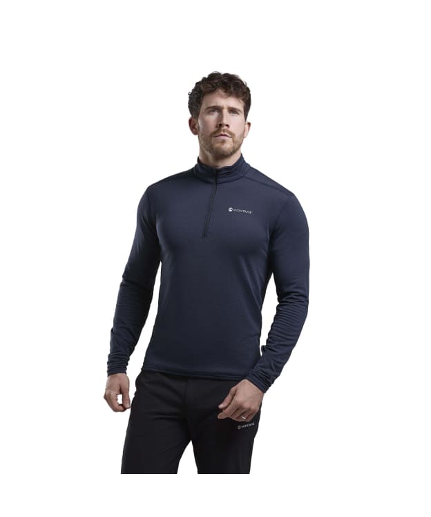 Men's Montane Protium Lite Pull On Fleece - Eclipse Blue