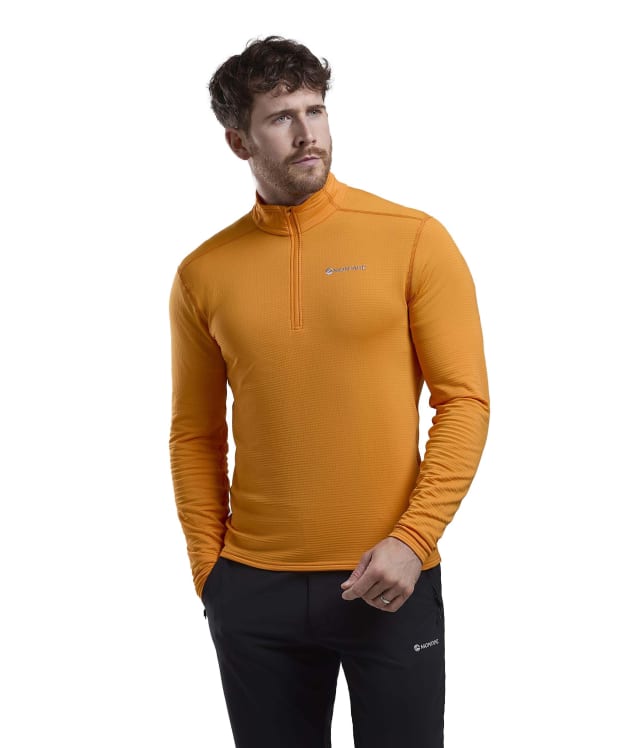Men's Montane Protium Lite Pull On Fleece - Nagami Orange