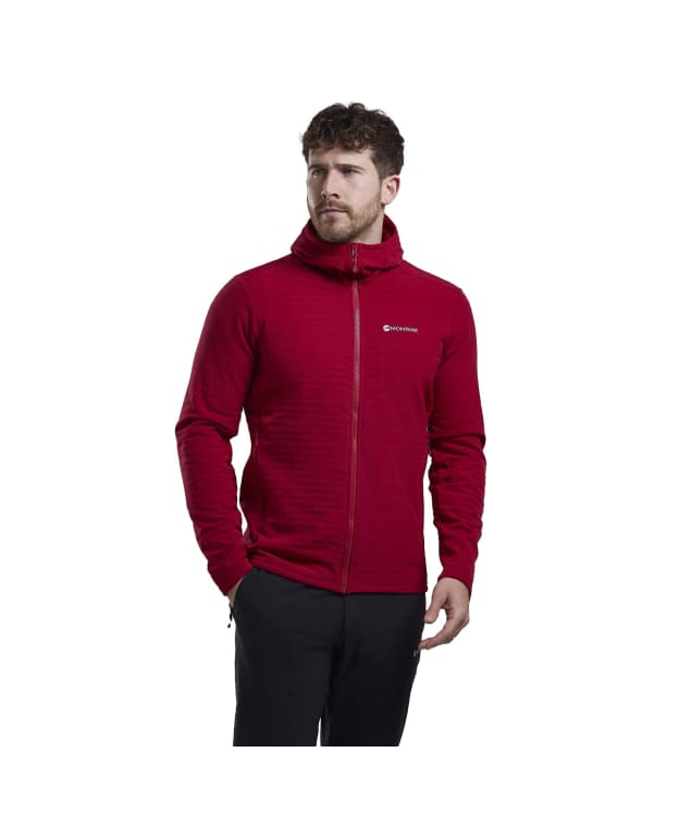 Men's Montane Protium XT Hooded Fleece Jacket - Acer Red