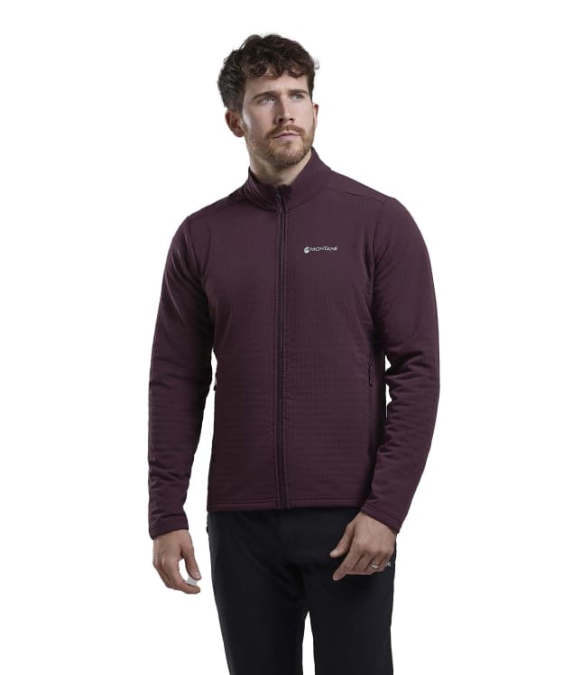 Men's Montane Protium XT Fleece Jacket - Dark Garnet