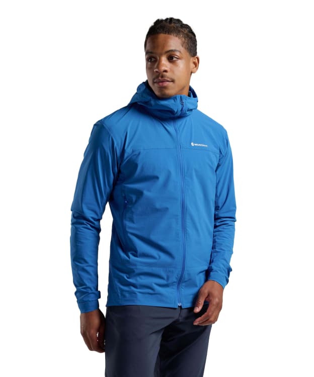 Men's Montane Tenacity Nano Hooded Softshell Jacket - Neptune Blue