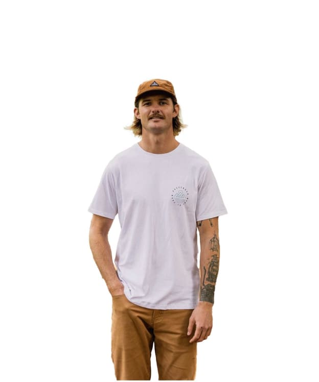 Men’s Passenger Clothing Escapism Recycled Cotton T-Shirt - White