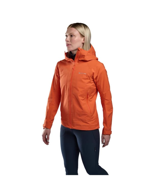Women's Montane Phase Lite Waterproof Jacket - Tigerlily