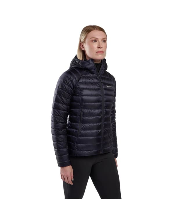 Women's Montane Anti-Freeze Hooded Down Jacket - Eclipse Blue